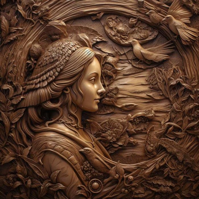 نموذج ثلاثي الأبعاد لآلة CNC 3D Art 